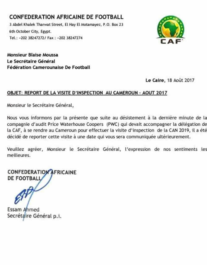caf_report_inspection_cameroun_courrier