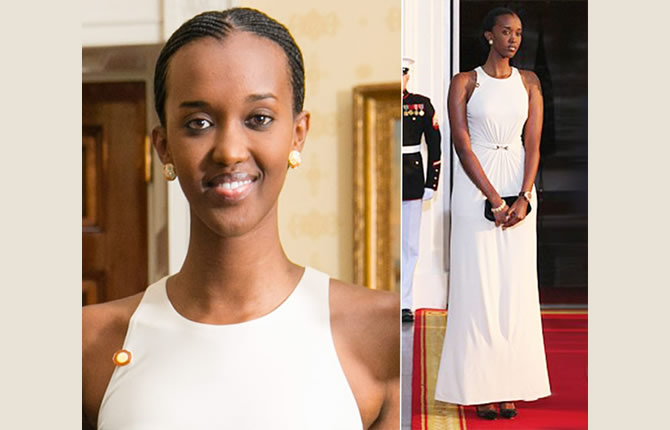 The most beautiful daughters of african presidents series : numer 2 Ange Kagame (Rwanda) 