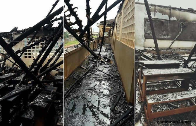 Le CGE de Bamenda incendiÃ©