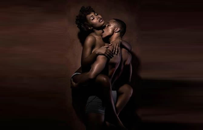 Beautiful black couple series