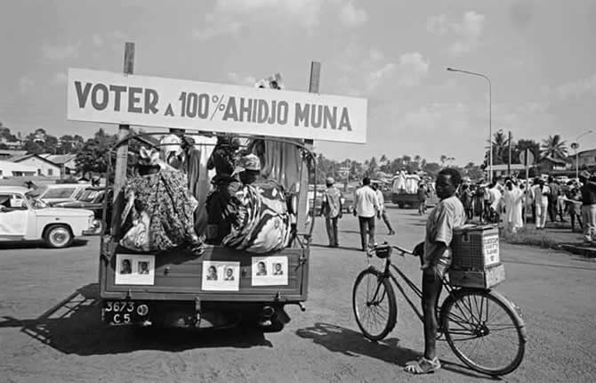 Une campagne Ã©lectorale de Ahidjo/Muna en 1976