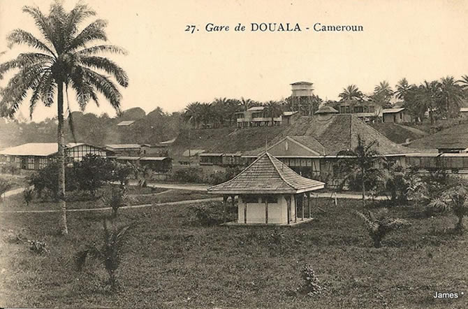 La gare de Douala en 1925