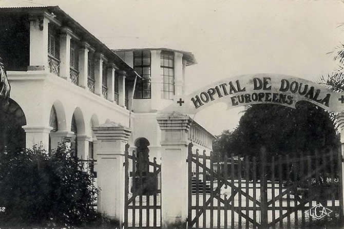 L'HÃ´pital europÃ©en de Douala en 1938