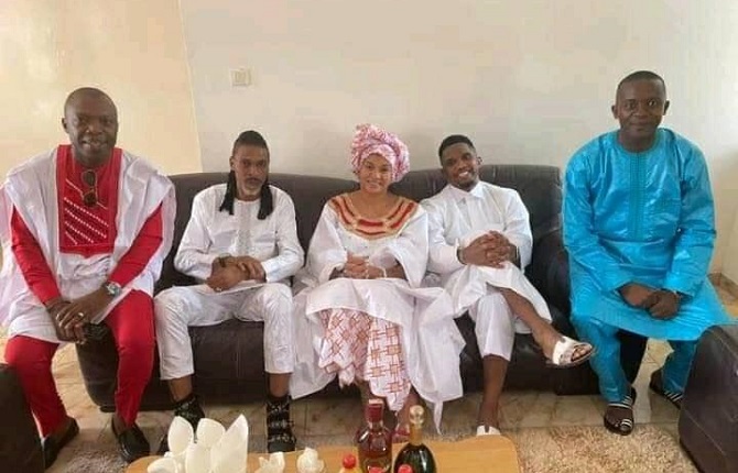 Samuel Eto'o en visite de sÃ©duction des dÃ©lÃ©guÃ©s du Nord