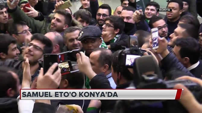 Le camerounais Samuel Eto'o signe Ã  Konyaspor