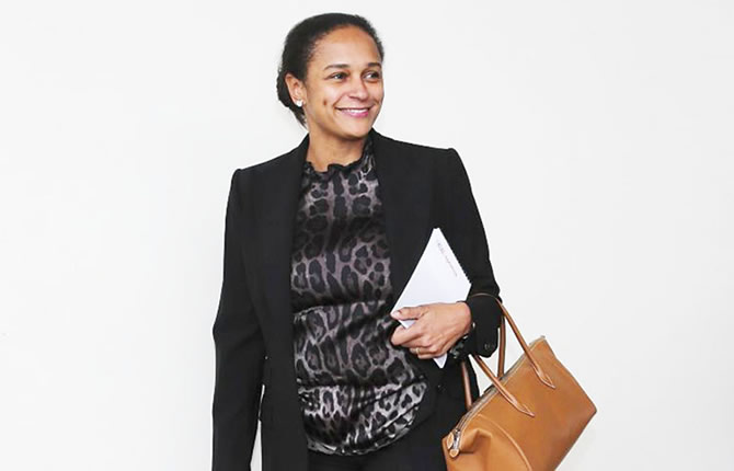 The most beautiful daughters of african presidents series : numer 7 Isabel dos Santos (Angola)