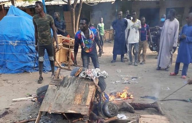 Un homme brulÃ© vif Ã  Kousseri au Cameroun