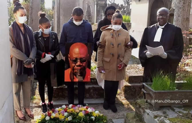Manu DIBANGO enterrÃ© Ã  Paris