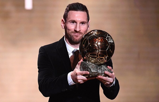 L'argentin Lionel Messi remporte son 7e ballon d'or