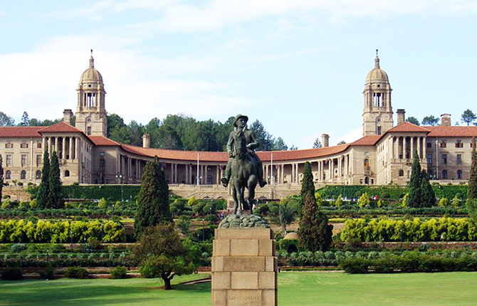 The most beautiful presidential palace series : number 3 Union Buildings (Pretoria, South Africa)