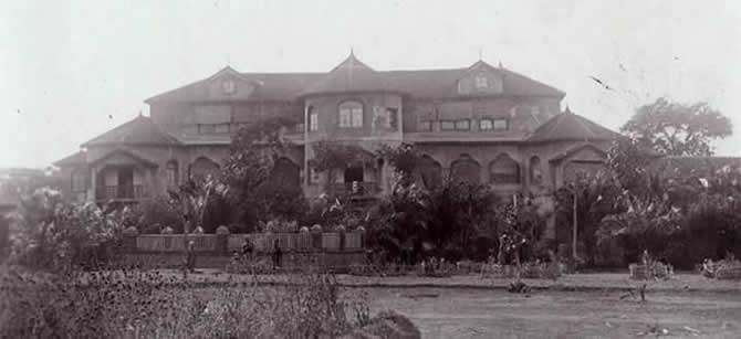 Le Palais du Sultan Bamoun en 1930