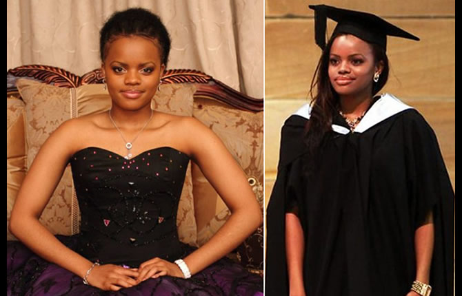 The most beautiful daughters of african presidents series : number 1  Princess Sikhanyiso Dlamini (Swaziland)