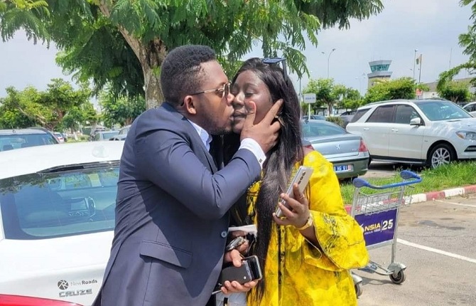 L'artiste Tenor et sa charmante compagne Eunice Zunon
