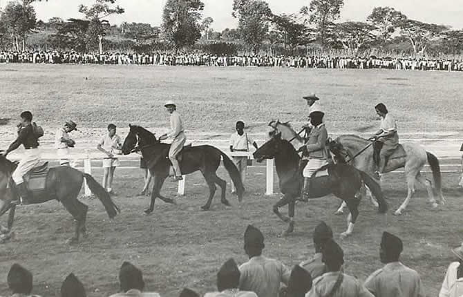 Hippodrome de YaoundÃ© en 1947