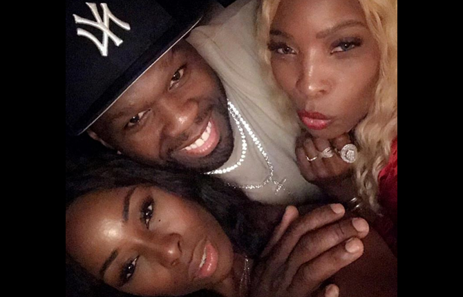 50 Cent balance une photo de lui en compagnie de la mère de Rick Ross sur Instagram 