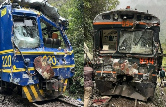 Collision dramatique de trains touristiques au Pérou : un mort et au moins 30 blessés près du Machu Picchu