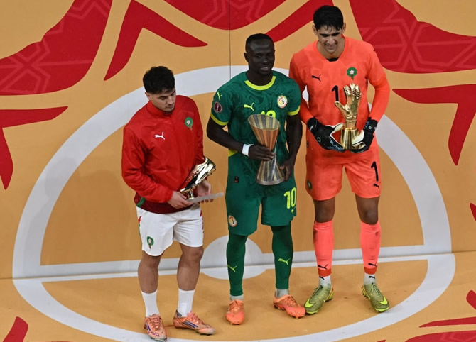 CAN 2025 : Sadio Mané, roi d'Afrique, Brahim Diaz meilleur buteur et Bounou muraille du tournoi