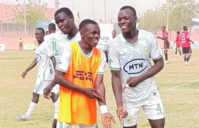 MTN Elite One : Coton Sport écrase Fortuna (5-1) et prend provisoirement les commandes, les frères Avama Adjimi et Dakana Emmanuel frappent ensemble