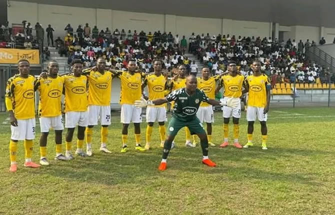 MTN Elite One : Jefter Arrey en feu, Dynamo de Douala écrase Aigle Royal du Moungo 4-0 