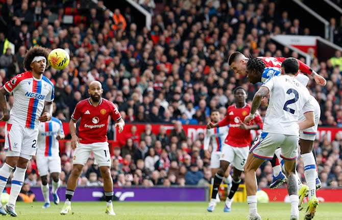 Premier League : Bryan Mbeumo et Manchester United corrigent Crystal Palace et entrent dans le Top 3