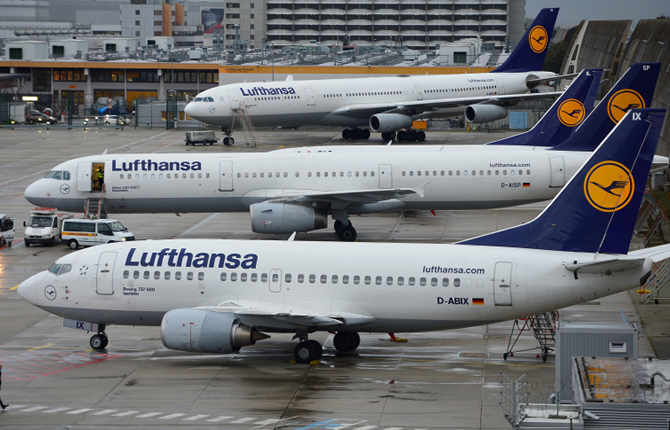 Allemagne : grève choc chez Lufthansa, 600 vols annulés et des milliers de passagers bloqués