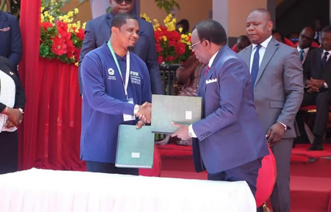 Yaoundé : La Fecafoot et l’État lancent officiellement le programme FIFA For Schools dans les écoles camerounaises