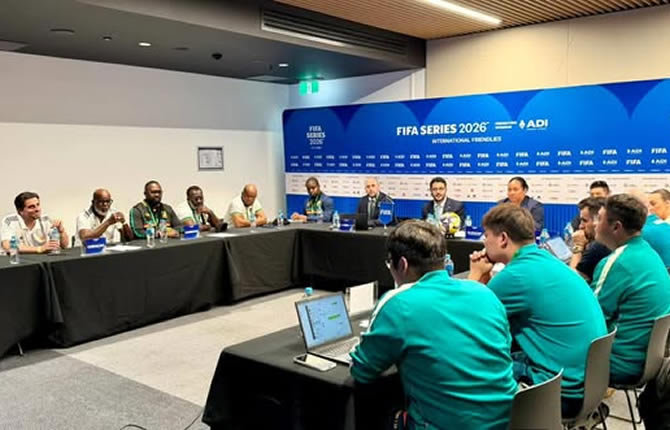 FIFA SERIES 2026 : Les Lions Indomptables prêts à rugir à l’Accor Stadium, le 11 probable de David Pagou face à l’Australie