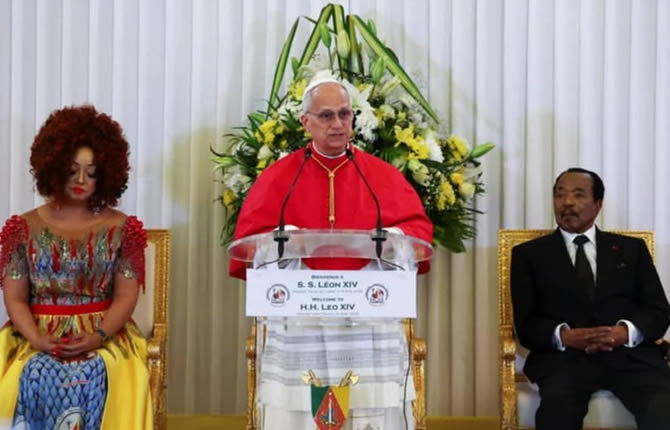 Cameroun : Devant les autorités, le Pape Léon XIV lance un appel choc contre la corruption et place la jeunesse au cœur de la paix