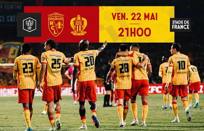 Coupe de France : Lens et Nice en finale ! PSG déroule, Ligue 1 en feu avec des scores spectaculaires