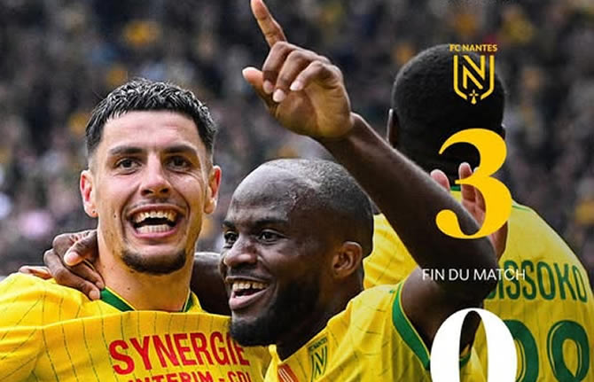 Ganago humilie Marseille ! Le Camerounais porte Nantes dans un 3-0 crucial pour le maintien