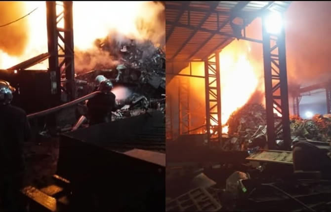 Douala : incendie meurtrier chez Metafrique Steel — au moins 5 morts, des blessés critiques et toute une industrie sous tension