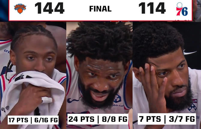 NBA Playoffs : Wembanyama expulsé, Edwards en feu, les Knicks humiliant Philadelphie… Nuit électrique en playoffs