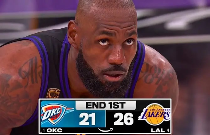 NBA Playoffs : LeBron James balayé par le Thunder, Cleveland relance totalement sa série contre Detroit