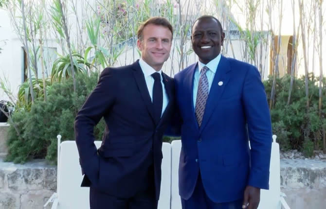 Macron cash à Nairobi : “L’Europe n’est pas prédatrice, la Chine domine par la licence” – 23 milliards d’euros et 250 000 emplois à la clé