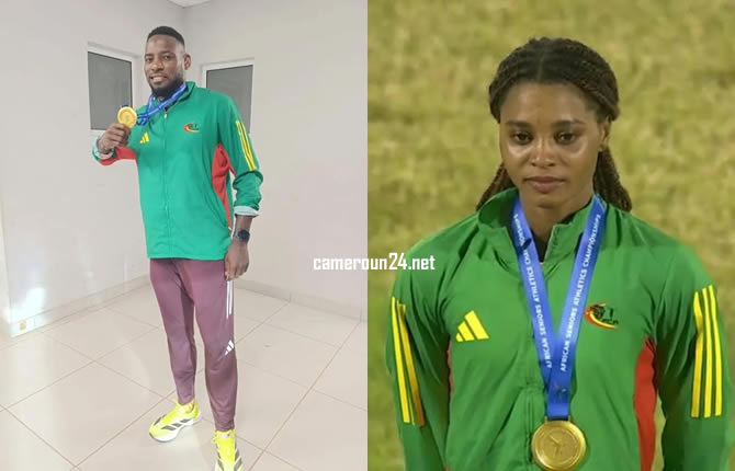 Cameroun : Or, Or, Or ! Eseme, Kole Etame et Nora Atim écrasent les Championnats d’Afrique Ghana 2026
