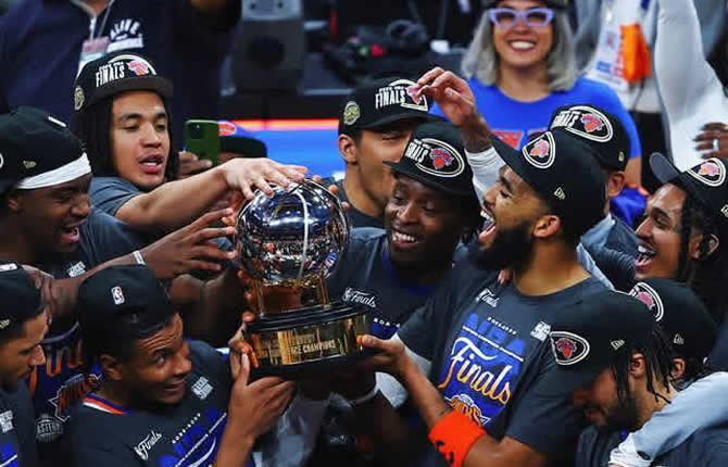 Les Knicks en feu : New York écrase Cleveland 130-93, sweep 4-0 et retrouve les finales NBA après 1999