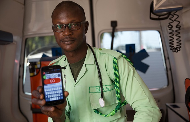 Mapping the unmapped: Life-saving mobile app reduces ambulance response time for patients in informal areas