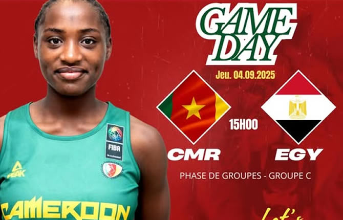 Afrobasket U16 f?minin : Les Lionnes du Cameroun lancent leur premi?re ?pop?e face ? l??gypte 