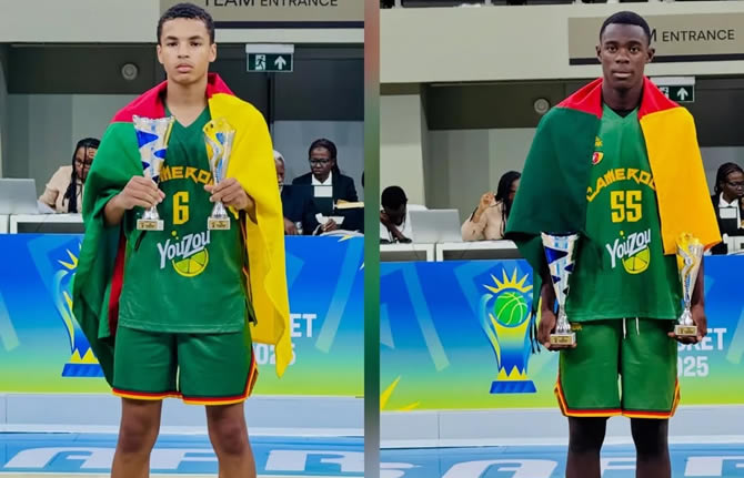 Afrobasket U16 Kigali 2025 : Palmar?s complet, Nolan Ngangmeni et Olivier Ngoumou dans l'?quipe-type du tournoi