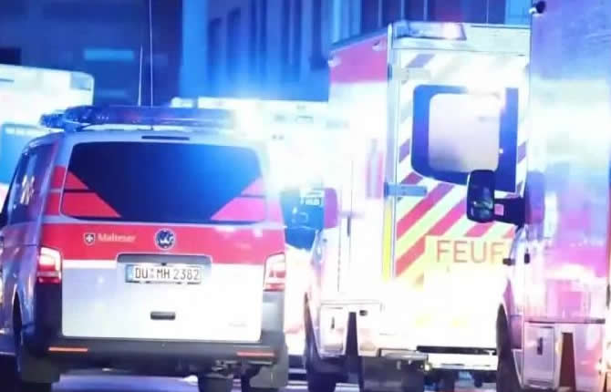 Allemagne, France, Inde, Espagne : fusillade meurtrière, incendie sur un bateau, inondations et grève ferroviaire secouent l’actualité