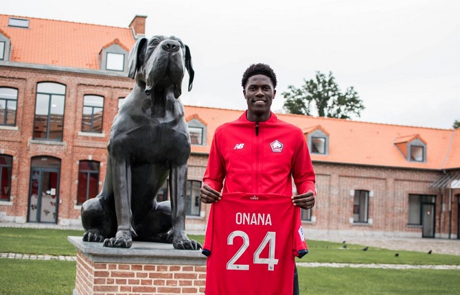 Le camerounais Amadou Onana signe à Lille