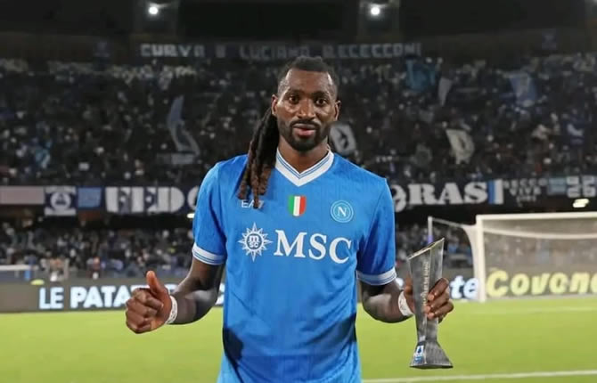 Napoli veut prolonger Zambo Anguissa? mais le Cameroun vient compliquer les plans 