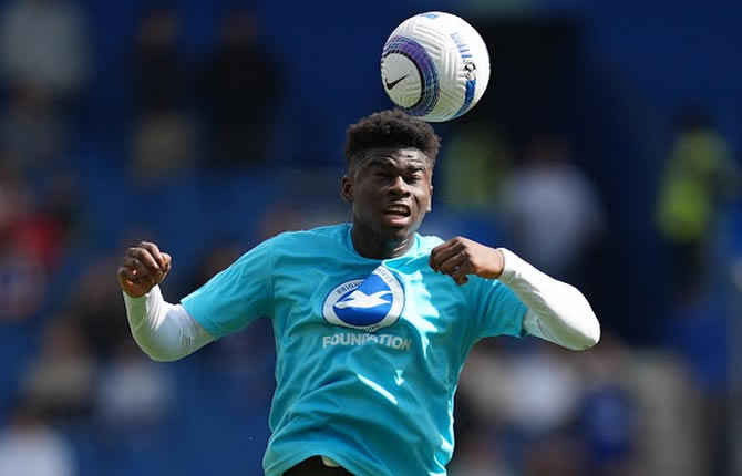 Premier League (J32) : Carlos Baleba solide en défense, Brighton accroché à domicile par Leicester (2-2)