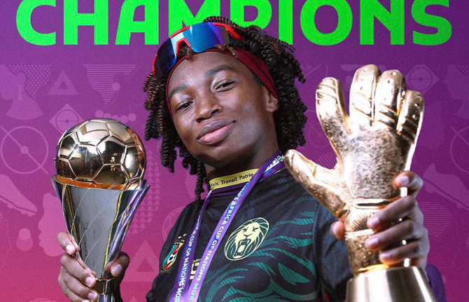 CAN Féminine 2026 : 19 arrêts, 4 clean sheets et un titre… Michaely Bihina, le mur qui a porté les Lionnes au sommet
