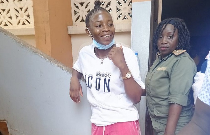 Cynthia Fiangan alias « Chocolat de Mer », de son vrai nom Biloa Atangana Christelle est libre