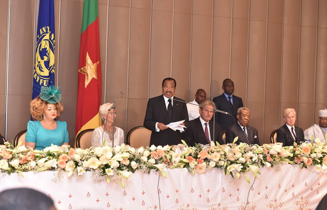 Selon Paul Biya, en 2019, le Cameroun table sur un taux de croissance de 4,2% 