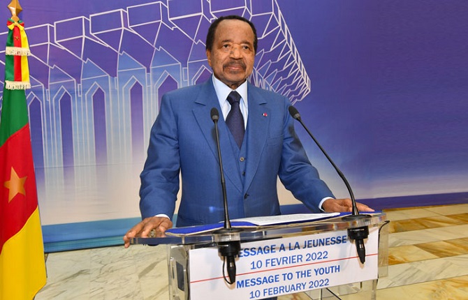 Paul Biya s'adresse à la jeunesse camerounaise à l'occasion de la  56ème Edition de sa fête