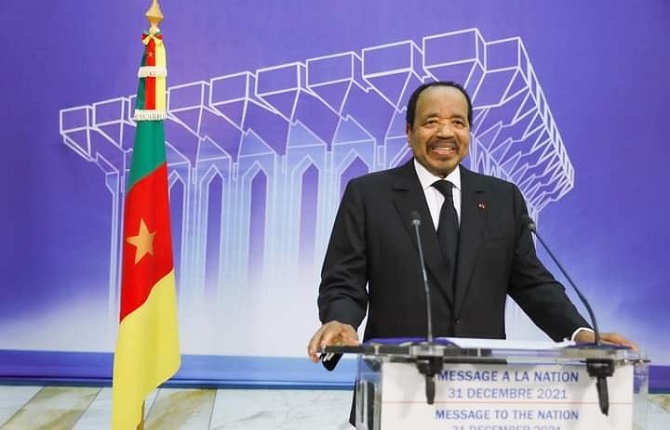 Le discours de fin d'année de Paul Biya à la nation