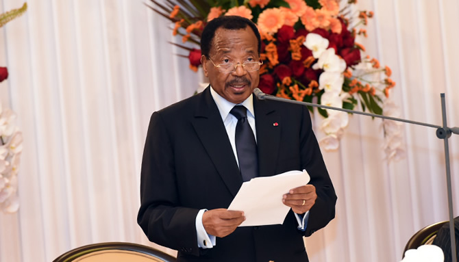 Les Camerounais invité par Paul Biya à utiliser leur liberté pour ériger une nation