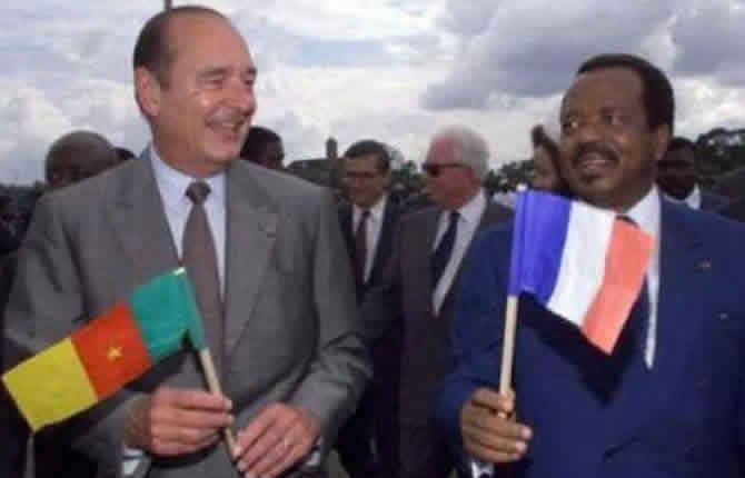 L'hommage de Paul Biya à son «ami» Jacques Chirac